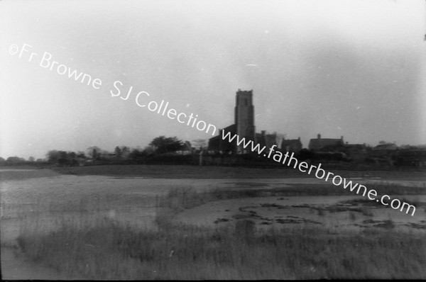 DISTANT VIEWS ACROSS THE MARSHES FROM N.W.